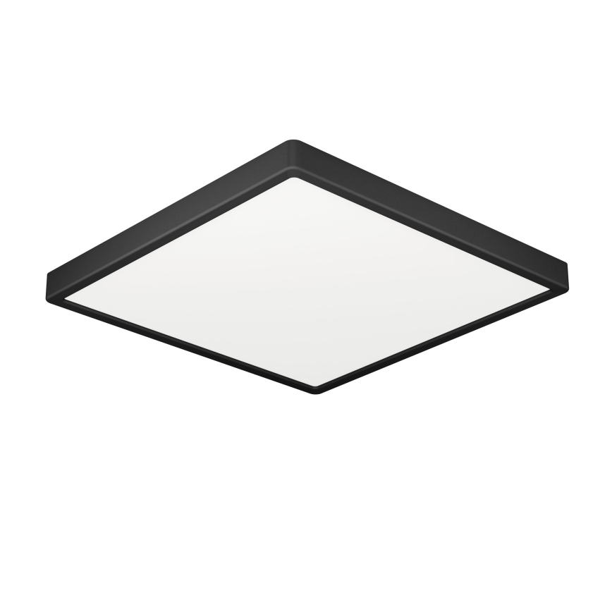 Eglo - Φωτιστικό οροφής LED για μπάνιο LED/10,5W/230V 2700/4000/6500K 22x22 cm IP44 μαύρο