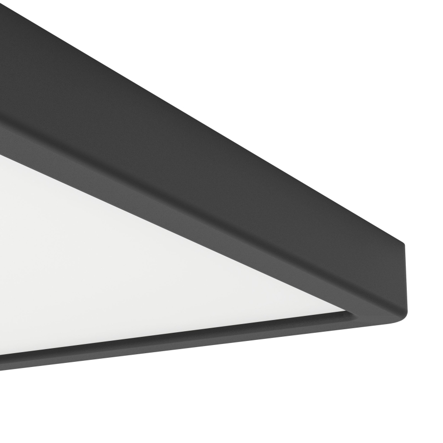 Eglo - LED Φωτιστικό οροφής για μπάνιο LED/13W/230V 2700/4000/6500K 29x29 cm IP44 μαύρο