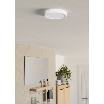Eglo - LED Φωτιστικό οροφής για μπάνιο LED/7,5W/230V 2700/4000/6500K Ø 16,6 cm IP44 λευκό
