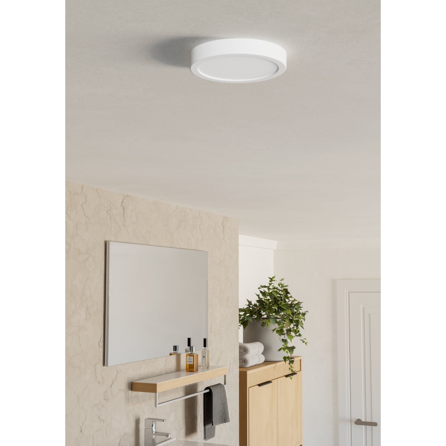 Eglo - LED Φωτιστικό οροφής για μπάνιο LED/7,5W/230V 2700/4000/6500K Ø 16,6 cm IP44 λευκό