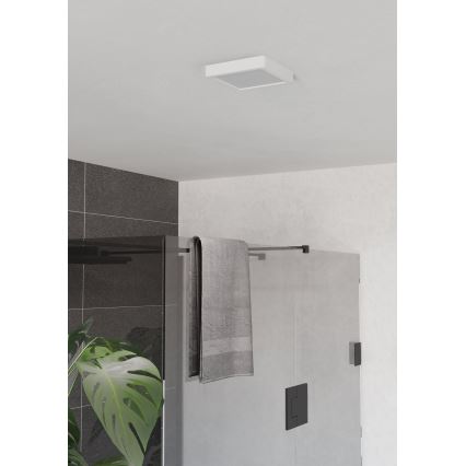 Eglo - Φωτιστικό οροφής LED για μπάνιο LED/7W/230V 2700/4000/6500K 15x15 cm IP44 λευκό