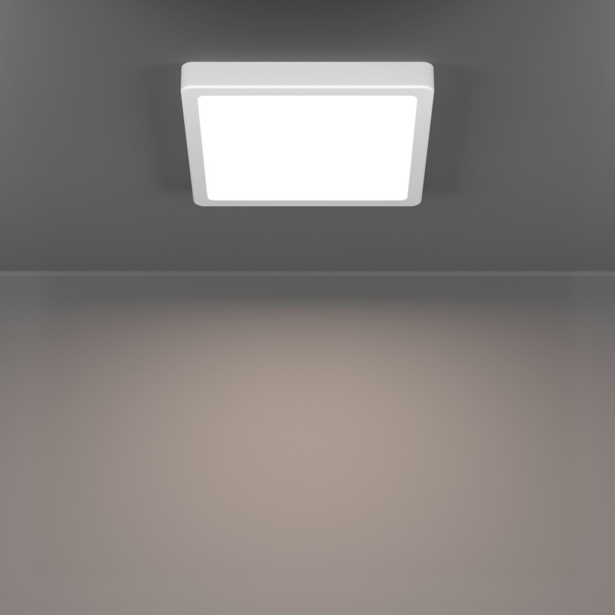 Eglo - LED φωτιστικό οροφής μπάνιου LED/10,5W/230V 2700/4000/6500K 22x22 cm IP44 λευκό