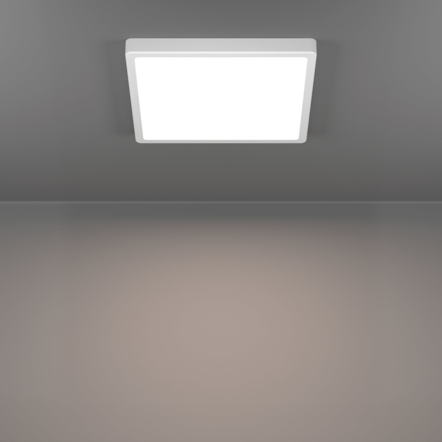 Eglo - Φωτιστικό οροφής LED για μπάνιο, 13W/230V, 29x29 cm, IP44, λευκό