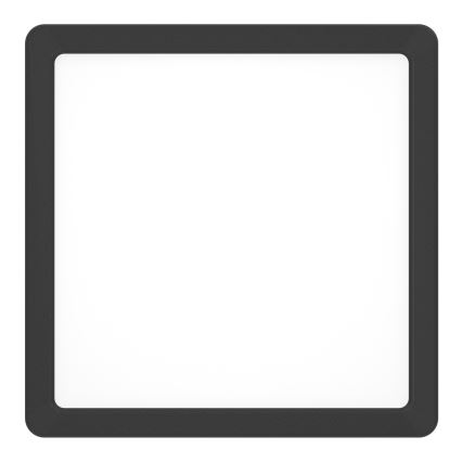 Eglo - LED RGBW ρυθμιζόμενο φωτιστικό οροφής για μπάνιο LED/10,5W/230V 2700-6500K 22x22 cm IP44 μαύρο