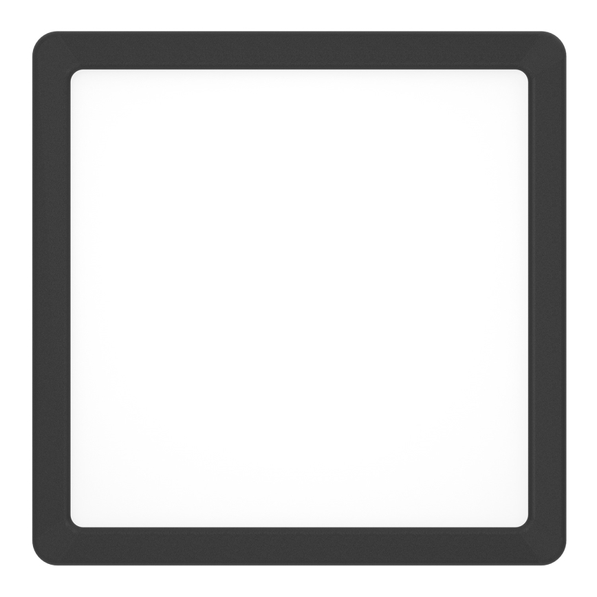 Eglo - LED RGBW ρυθμιζόμενο φωτιστικό οροφής για μπάνιο LED/10,5W/230V 2700-6500K 22x22 cm IP44 μαύρο