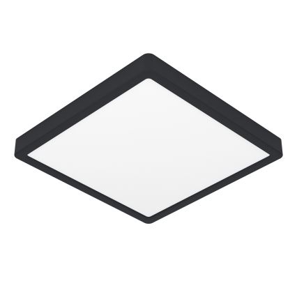 Eglo - LED RGBW ρυθμιζόμενο φωτιστικό οροφής μπάνιου LED/13,5W/230V 2700-6500K 29,5x29,5 cm IP44 μαύρο