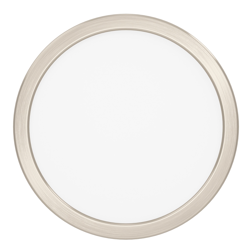 Eglo - LED RGBW Ρυθμιζόμενο φωτιστικό οροφής για μπάνιο LED/11,2W/230V 2700-6500K διάμ. 21,1 cm IP44 ματ χρώμιο