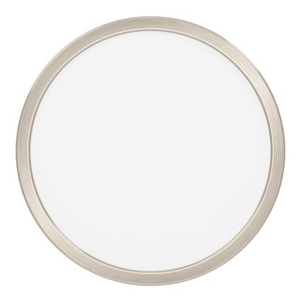 Eglo - LED RGBW Ρυθμιζόμενο φωτιστικό οροφής για μπάνιο LED/14,3W/230V 2700-6500K Ø 27,8 cm IP44 ματ χρώμιο