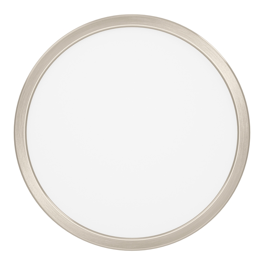 Eglo - LED RGBW Ρυθμιζόμενο φωτιστικό οροφής για μπάνιο LED/14,3W/230V 2700-6500K Ø 27,8 cm IP44 ματ χρώμιο