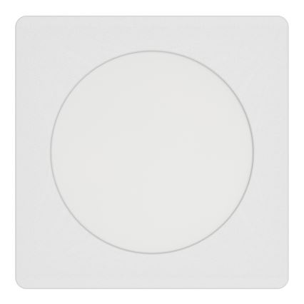 Eglo - Εντοιχισμένο φωτιστικό οροφής LED/6,3W/230V 2700/4000/6500K 11,9x11,9 cm λευκό