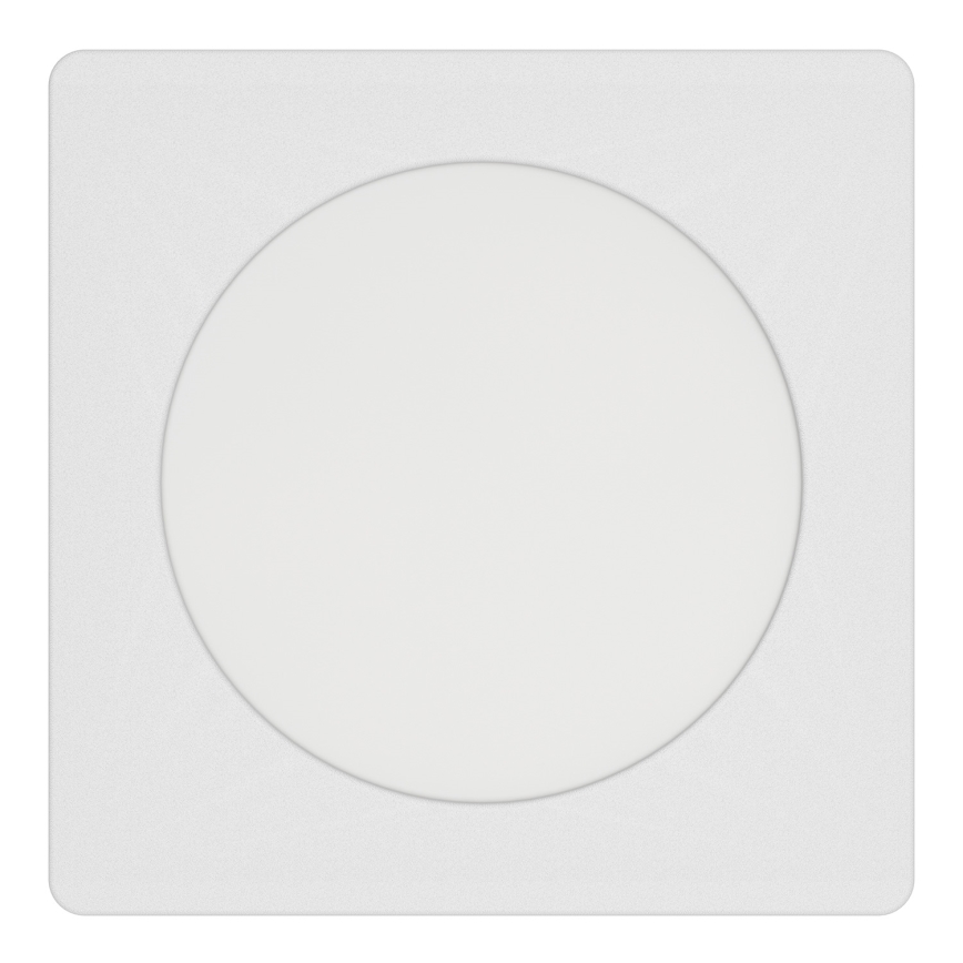 Eglo - Εντοιχισμένο φωτιστικό οροφής LED/6,3W/230V 2700/4000/6500K 11,9x11,9 cm λευκό