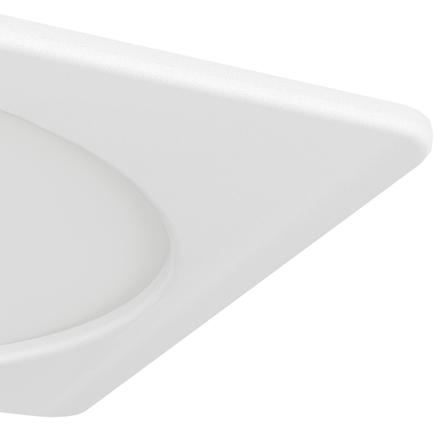 Eglo - Χωνευτό φωτιστικό οροφής LED/10,5W/230V 2700/4000/6500K 16,6x16,6 cm μαύρο