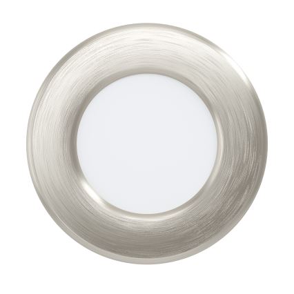 Eglo - Εντοιχισμένο φωτιστικό οροφής LED 3,7W/230V 2700/4000/6500K Ø 8,8 εκ. ματ χρώμιο
