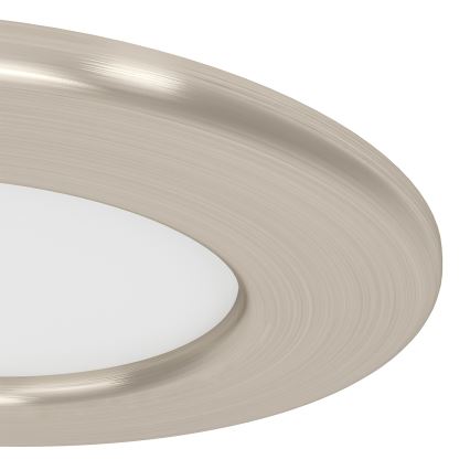 Eglo - Εντοιχισμένο φωτιστικό οροφής LED 3,7W/230V 2700/4000/6500K Ø 8,8 εκ. ματ χρώμιο