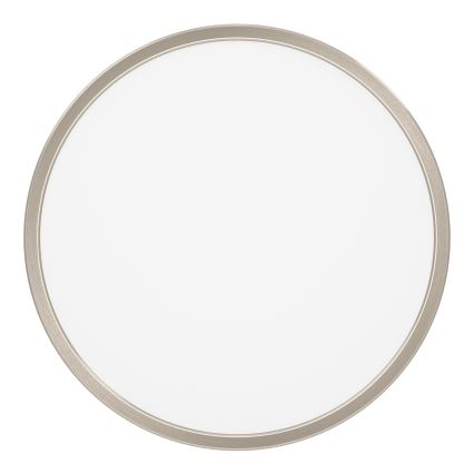 Eglo - LED RGBW Ρυθμιζόμενο φωτιστικό οροφής για μπάνιο LED/17,5W/230V 2700-6500K διάμ. 38,9 cm IP44 ματ χρώμιο