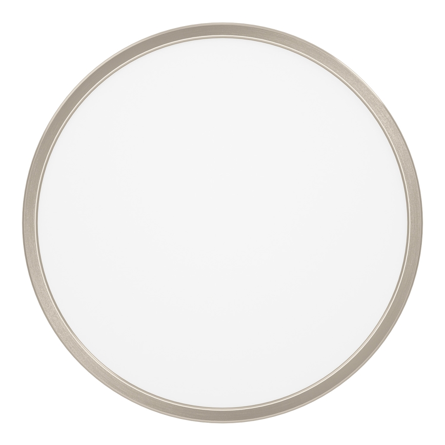 Eglo - LED RGBW Ρυθμιζόμενο φωτιστικό οροφής για μπάνιο LED/17,5W/230V 2700-6500K διάμ. 38,9 cm IP44 ματ χρώμιο