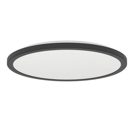 Eglo - Φωτιστικό οροφής μπάνιου LED LED/18,5W/230V 2700K/4000K/6500K διάμετρος 38,9 cm IP44 μαύρο