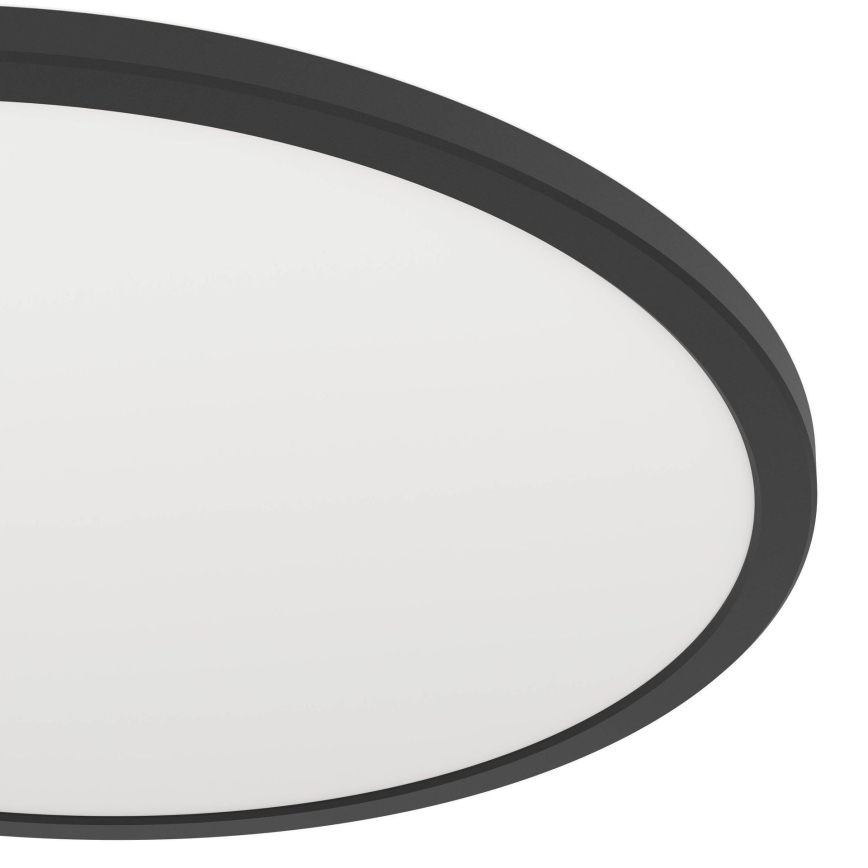 Eglo - Φωτιστικό οροφής μπάνιου LED LED/16,8W/230V 2700/4000/6500K διάμετρος 50 cm IP44 μαύρο