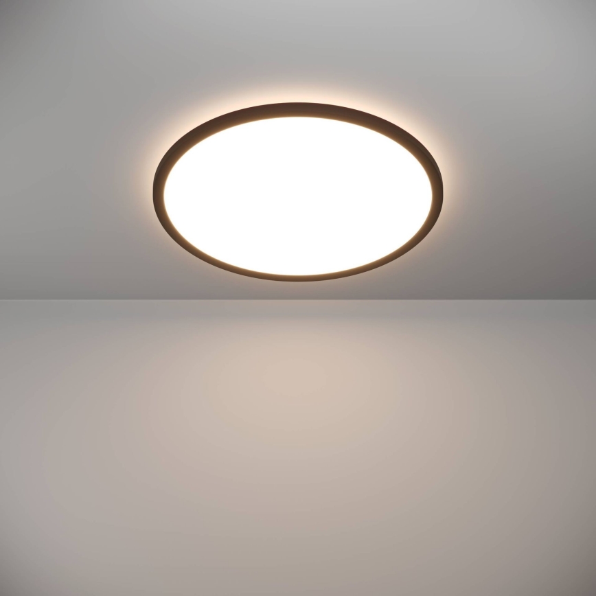 Eglo - Φωτιστικό οροφής μπάνιου LED LED/16,8W/230V 2700/4000/6500K διάμετρος 50 cm IP44 μαύρο
