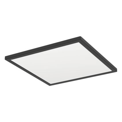 Eglo - Φωτιστικό οροφής μπάνιου LED LED/17,6W/230V 2700/4000/6500K 39x39 cm IP44 μαύρο