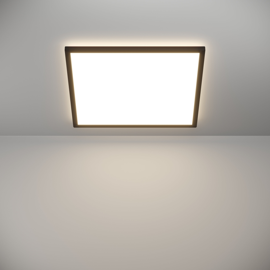 Eglo - Φωτιστικό οροφής μπάνιου LED LED/17W/230V 2700/4000/6500K 50x50 cm IP44 μαύρο