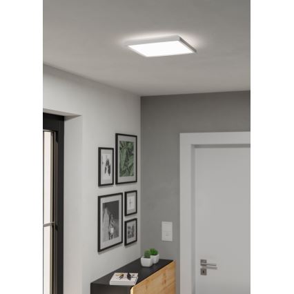 Eglo - LED οροφιαίο φωτιστικό μπάνιου LED/13,4W/230V 2700/4000/6500K 29x29 εκ. IP44 λευκό