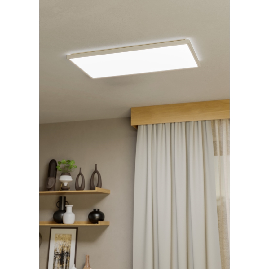 Eglo - Φωτιστικό οροφής μπάνιου LED LED/17,2W/230V 2700/4000/6500K 30x57 cm IP44 λευκό