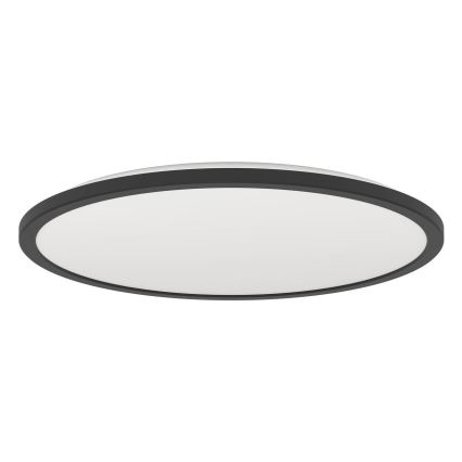Eglo - Φωτιστικό οροφής μπάνιου dimming LED LED/16,8W/230V 2700-6500K διάμετρος 50 cm IP44 μαύρο + τηλεχειριστήριο