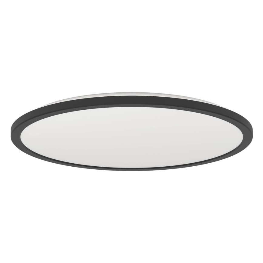 Eglo - Φωτιστικό οροφής μπάνιου dimming LED LED/16,8W/230V 2700-6500K διάμετρος 50 cm IP44 μαύρο + τηλεχειριστήριο