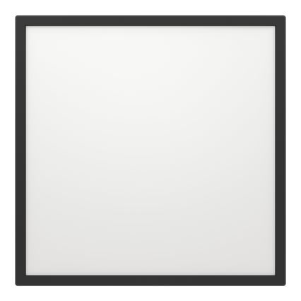 Eglo 901457 - Φωτιστικό οροφής μπάνιου dimming LED LED/17W/230V 2700-6500K 50x50 cm IP44 μαύρο + τηλεχειριστήριο