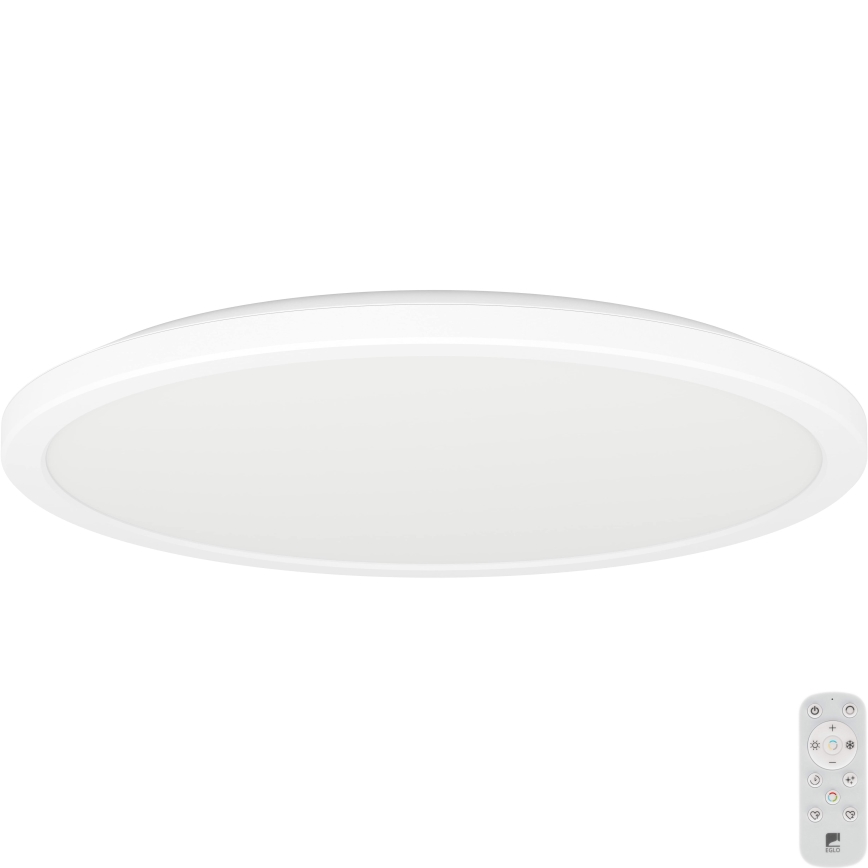 Eglo - Φωτιστικό οροφής μπάνιου dimming LED LED/18,5W/230V 2700-6500K διάμετρος 38,9 cm IP44 λευκό + τηλεχειριστήριο