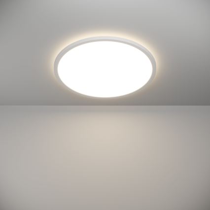 Eglo - Φωτιστικό οροφής μπάνιου dimming LED LED/16,8W/230V 2700-6500K διάμετρος 50 cm IP44 λευκό + τηλεχειριστήριο