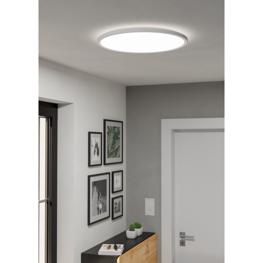 Eglo - Φωτιστικό οροφής μπάνιου dimming LED LED/16,8W/230V 2700-6500K διάμετρος 50 cm IP44 λευκό + τηλεχειριστήριο