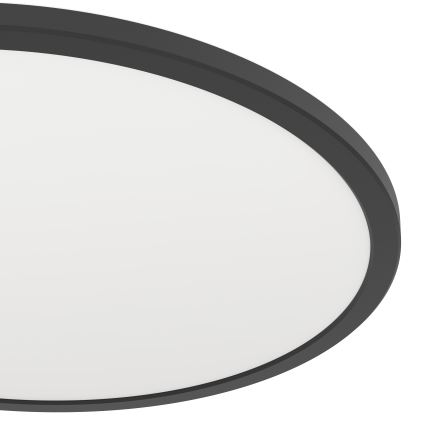 Eglo - LED RGBW Φωτιστικό οροφής μπάνιου dimming LED/16,8W/230V 2700-6500K διάμετρος 50 cm IP44 μαύρο ZigBee