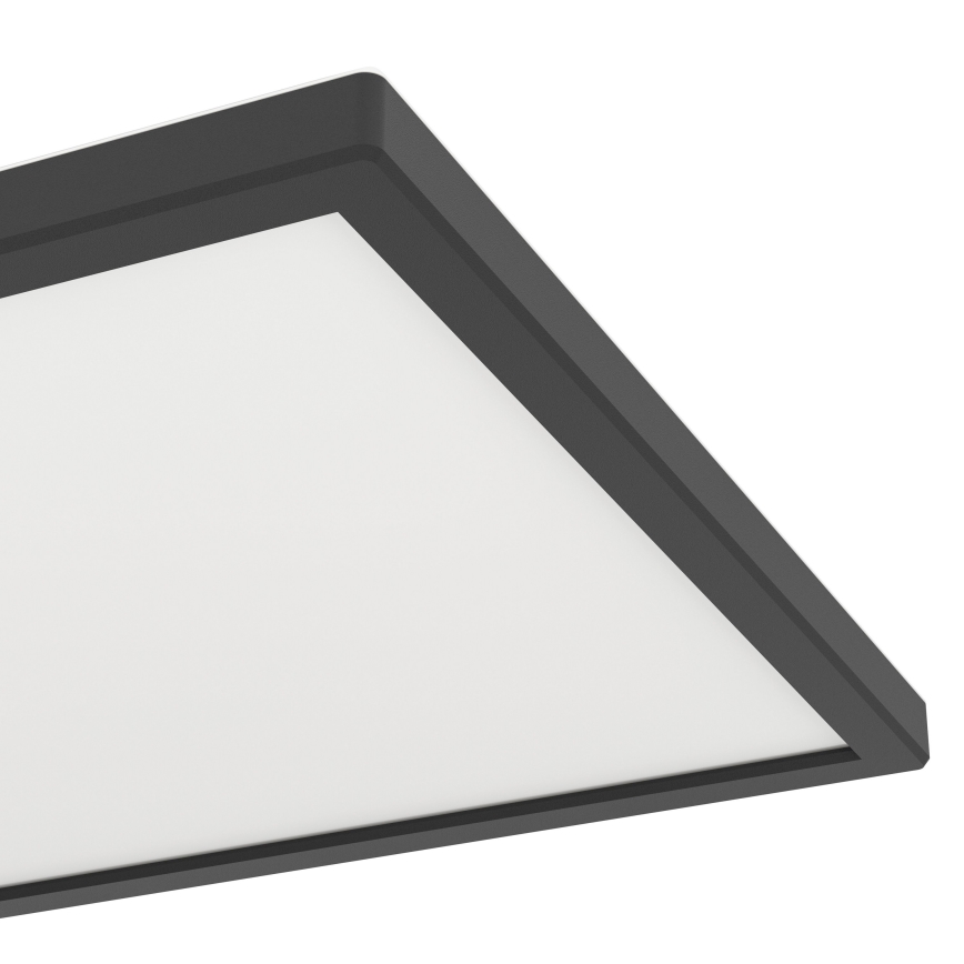 Eglo - LED RGBW Φωτιστικό οροφής μπάνιου dimming LED/13,4W/230V 2700-6500K 29x29 cm IP44 μαύρο