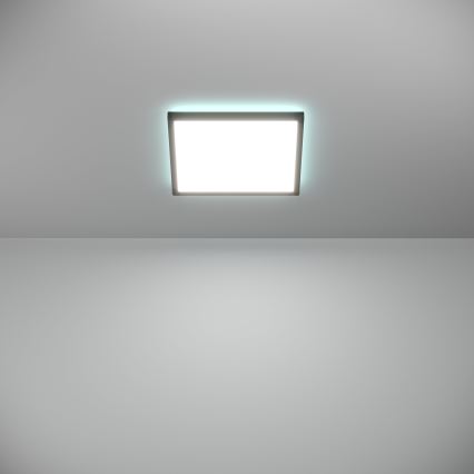 Eglo - LED RGBW Φωτιστικό οροφής μπάνιου dimming LED/13,4W/230V 2700-6500K 29x29 cm IP44 μαύρο
