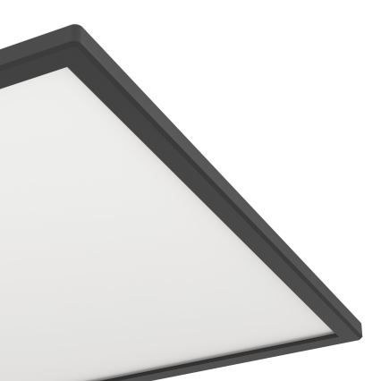 Eglo - LED RGBW Φωτιστικό οροφής μπάνιου dimming LED/17W/230V 2700-6500K 50x50cm IP44 μαύρο ZigBee