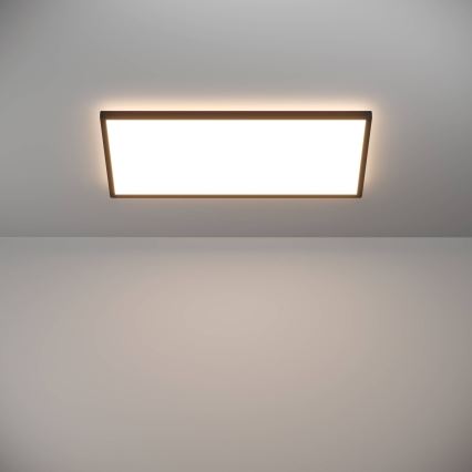 Eglo - LED RGBW Φωτιστικό οροφής μπάνιου dimming LED/17,2W/230V 2700-6500K 30x57cm IP44 μαύρο ZigBee