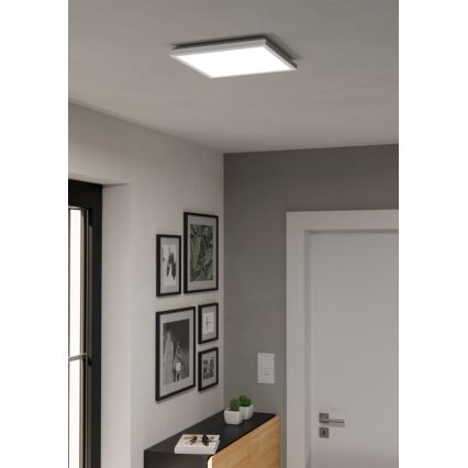 Eglo - LED RGBW Φωτιστικό οροφής μπάνιου dimming LED/13,4W/230V 2700-6500K 29x29 cm IP44 λευκό ZigBee