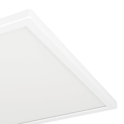 Eglo - Ρυθμιζόμενο LED RGBW φωτιστικό οροφής μπάνιου LED/17,6W/230V 2700-6500K 39x39 cm IP44 λευκό ZigBee