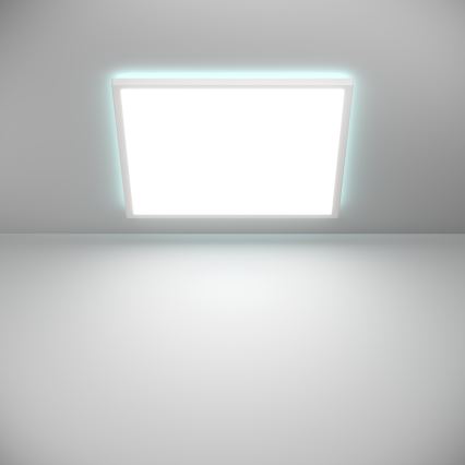 Eglo - LED RGBW Φωτιστικό οροφής μπάνιου dimming LED/17W/230V 2700-6500K 50x50 cm IP44 λευκό ZigBee