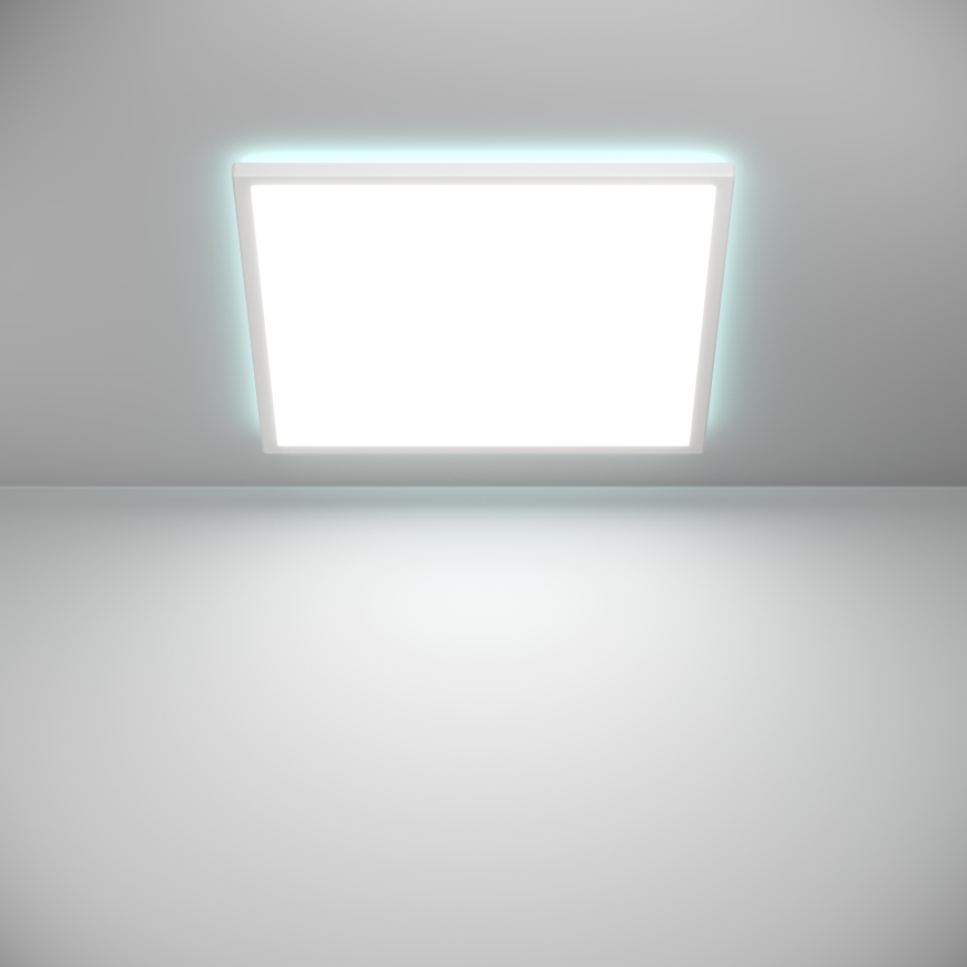 Eglo - LED RGBW Φωτιστικό οροφής μπάνιου dimming LED/17W/230V 2700-6500K 50x50 cm IP44 λευκό ZigBee