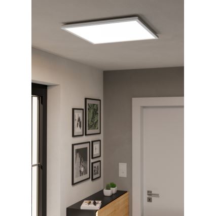 Eglo - LED RGBW Φωτιστικό οροφής μπάνιου dimming LED/17W/230V 2700-6500K 50x50 cm IP44 λευκό ZigBee