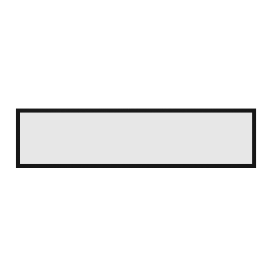 Eglo - Επιφανειακό LED πάνελ LED/33W/230V 2700/4000/6500K 120x30 cm μαύρο