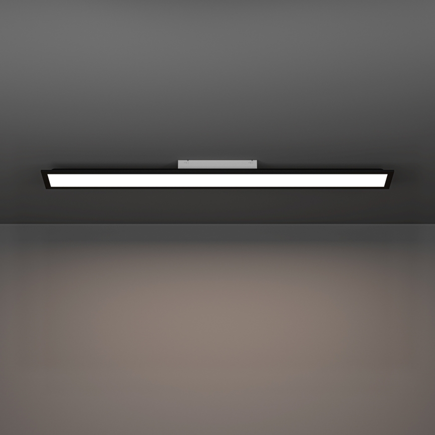 Eglo - Επιφανειακό πάνελ LED/28W/230V 2700/4000/6500K 120x15 cm μαύρο