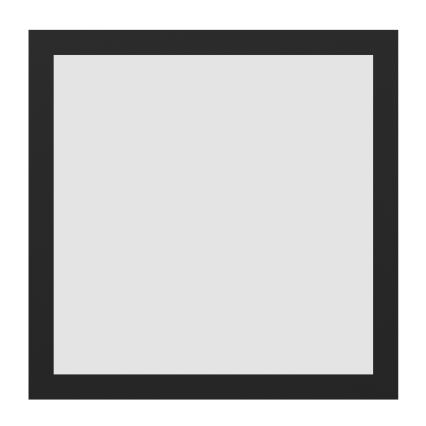 Eglo - LED RGBW Ρυθμιζόμενο φωτιστικό οροφής LED/14W/230V 2700-6500K 30x30 cm μαύρο