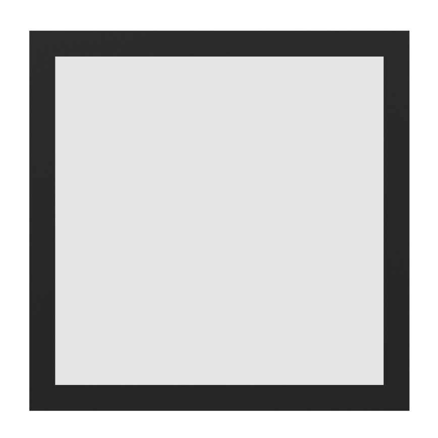 Eglo - LED RGBW Ρυθμιζόμενο φωτιστικό οροφής LED/14W/230V 2700-6500K 30x30 cm μαύρο