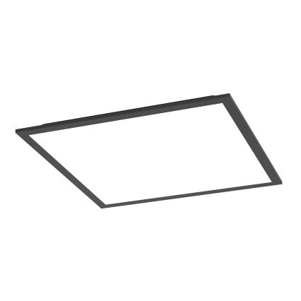 Eglo - LED RGBW ρυθμιζόμενο φωτιστικό οροφής LED/19W/230V 2700-6500K 40x40 cm μαύρο