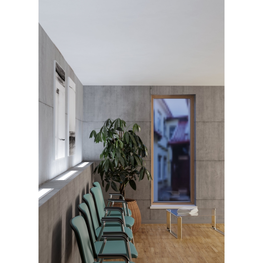 Eglo - LED RGBW Ρυθμιζόμενο επιφανειακό πάνελ οροφής LED/28W/230V 2700-6500K 120x15 cm λευκό