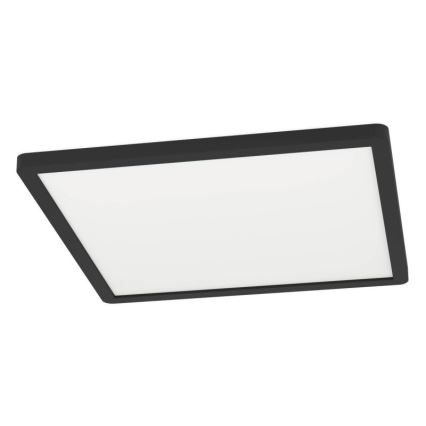 Eglo - LED Φωτιστικό οροφής για μπάνιο LED/16,4W/230V 29x29 cm IP54 μαύρο
